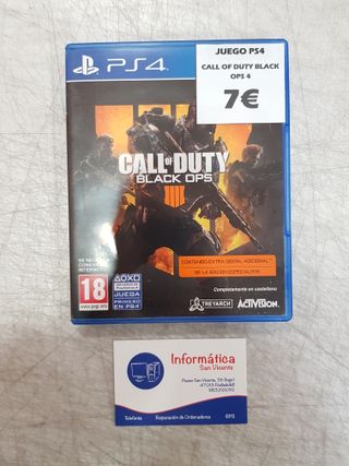 Call of Duty Black Ops 4 PS4