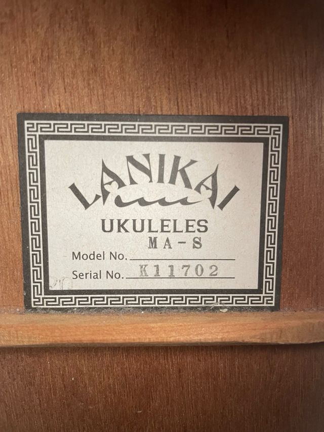 Ukelele Lanikai MA-S Soprano Caoba/Nogal