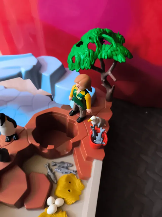 Playmobil Set Pingüino Piscina