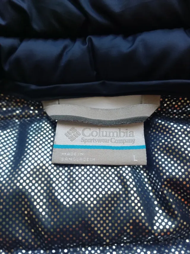 Chaqueta Columbia Azul