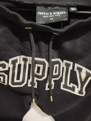 Pantalón chándal Supply & Demand Negro Talla XS