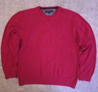 Jersey Tommy Hilfiger Rojo Talla L Ref-21500