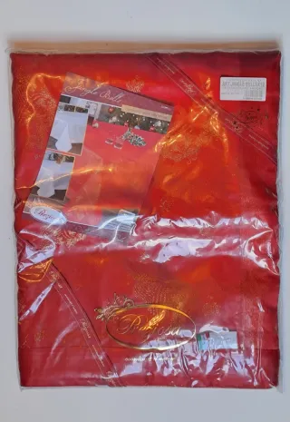 Tovaglia Natale Jingle Bells Rossa