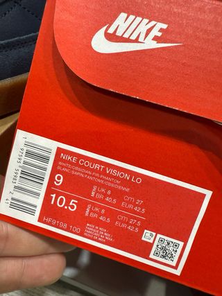 Zapatillas Nike Court Blancas y Negras