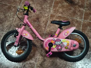 Bicicleta infantil rosa