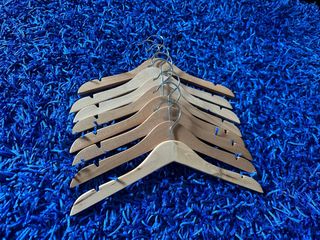 Perchas de madera (31,5cm) - Infantil-Pack 11