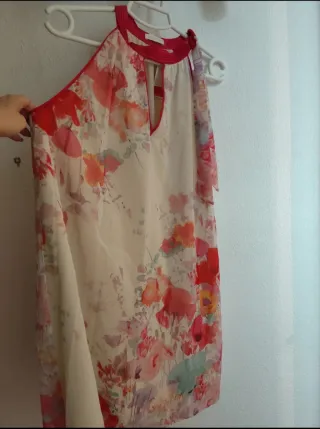 Vestido Promod- floral - talla 42