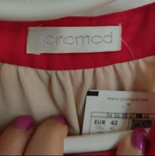 Vestido Promod- floral - talla 42