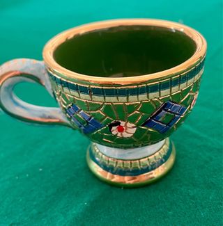 Set caffè decorato oro zecchino