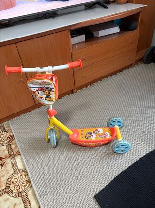 Patinete Patrulla Canina 3 ruedas