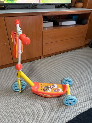 Patinete Patrulla Canina 3 ruedas