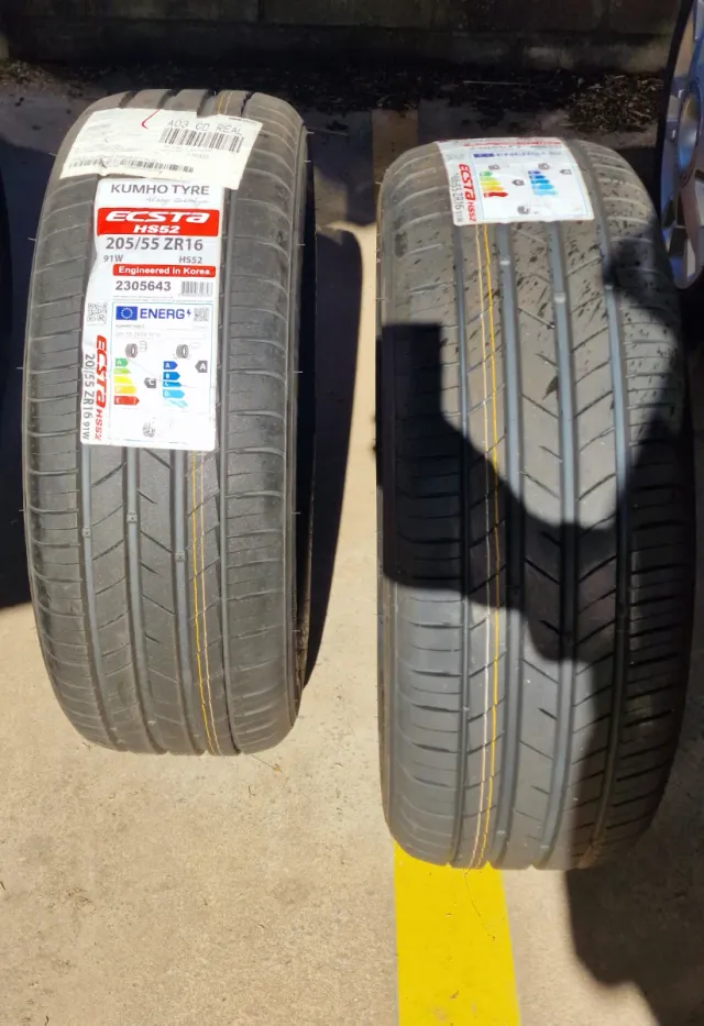 Neumático Kumho Ecsta HS52 205/55 ZR16 91W