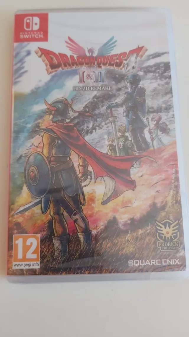 DRAGON QUEST 1 Y 2 HD SWITCH NUEVO PRECINTADO.