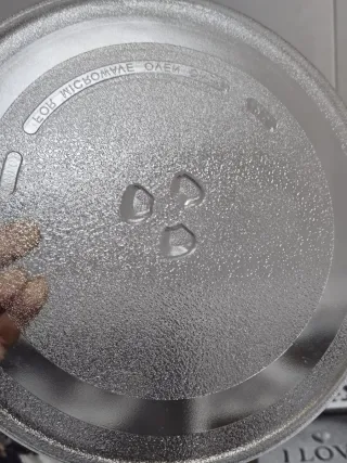 Plato giratorio,rejilla y anillo microondas.10,20