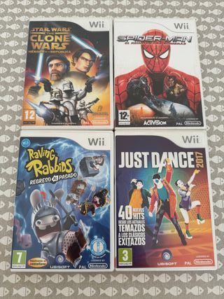 Lote 10 juegos Wii