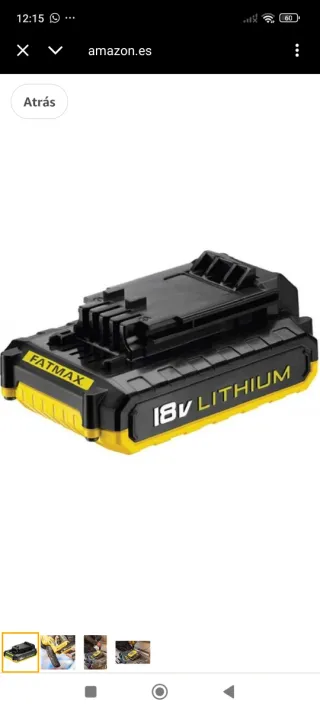 Batería Fatmax 18V Litio