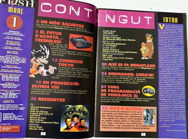 Revistas Megaflash Videojuegos Catalán
