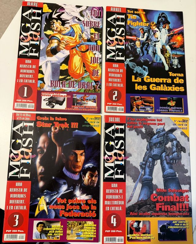 Revistas Megaflash Videojuegos Catalán