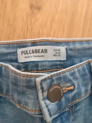 Pantalón vaquero mujer azul
