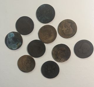 Moneda 10 céntimos Alfonso XII