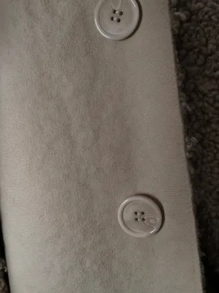 Abrigo borrego mujer beige