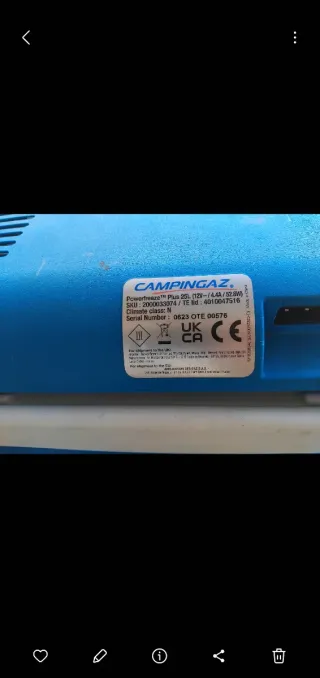 Nevera Portátil Campingaz Azul