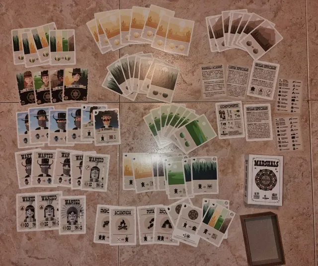 Marshals: Juego de cartas base + Expansiones