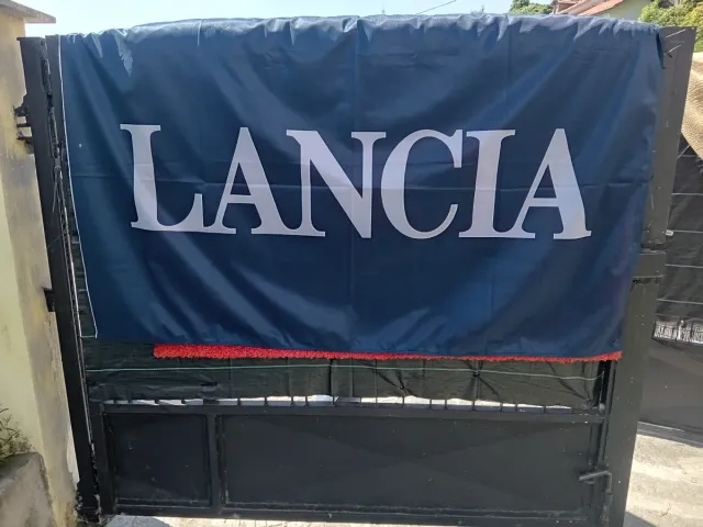 Bandiera Lancia Grande Acrilico