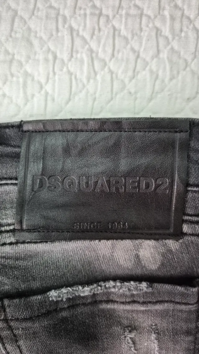 Jeans Dsquared2 Mujer Negro/Gris