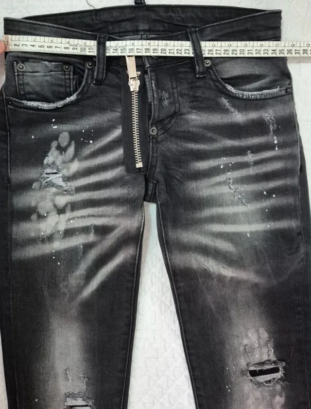 Jeans Dsquared2 Mujer Negro/Gris