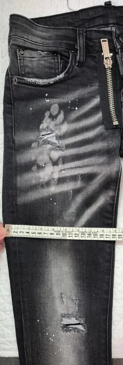 Jeans Dsquared2 Mujer Negro/Gris