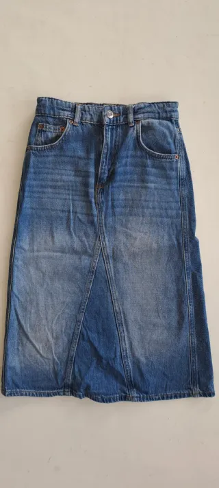 Falda vaquera Zara 11/12 años 152 cm