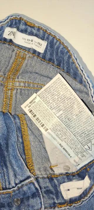 Falda vaquera Zara 11/12 años 152 cm