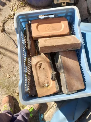 Ladrillo refractario usado