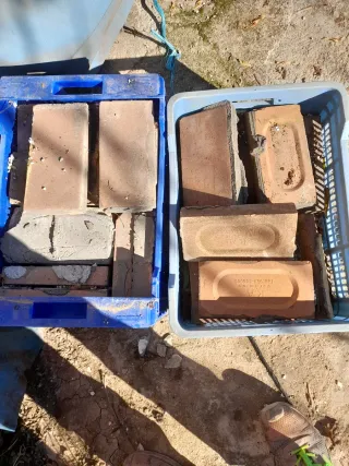 Ladrillo refractario usado