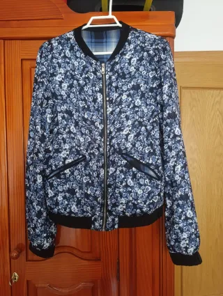 Chaqueta Bomber Reversible Mujer Talla S