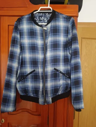 Chaqueta Bomber Reversible Mujer Talla S