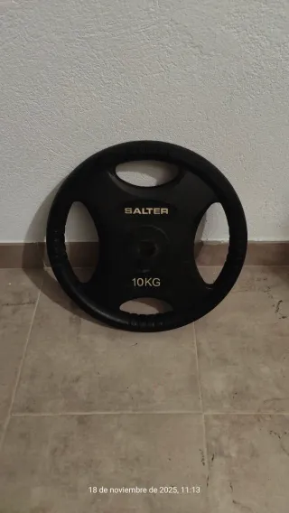 Discos de peso Salter 10kg