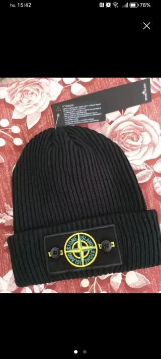 Cappello Stone Island Nero Unisex