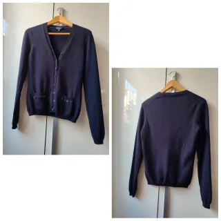 Cardigan Luisa Spagnoli blu tg M