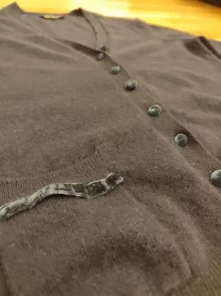 Cardigan Luisa Spagnoli blu tg M