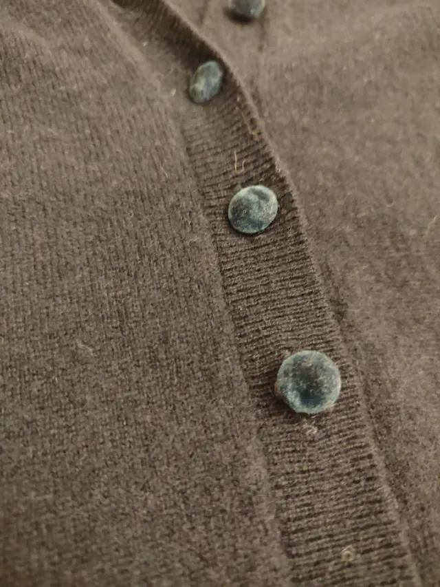 Cardigan Luisa Spagnoli blu tg M