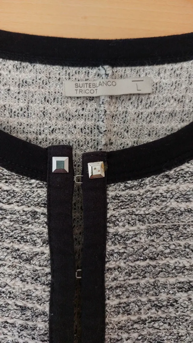 Cárdigan estilo Chanel