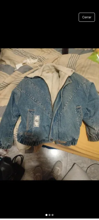 Chaqueta vaquera Zara forrada