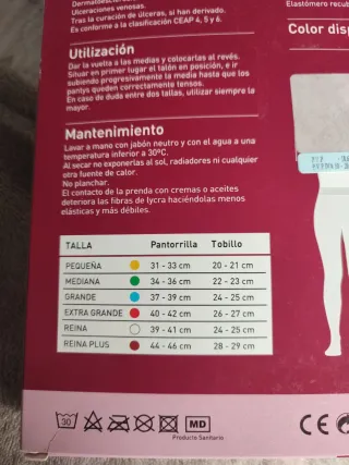 Medias Farmalastic Largas Compresión Fuerte