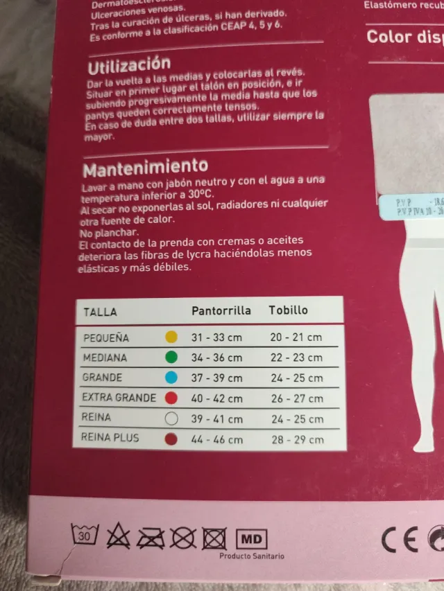 Medias Farmalastic Largas Compresión Fuerte