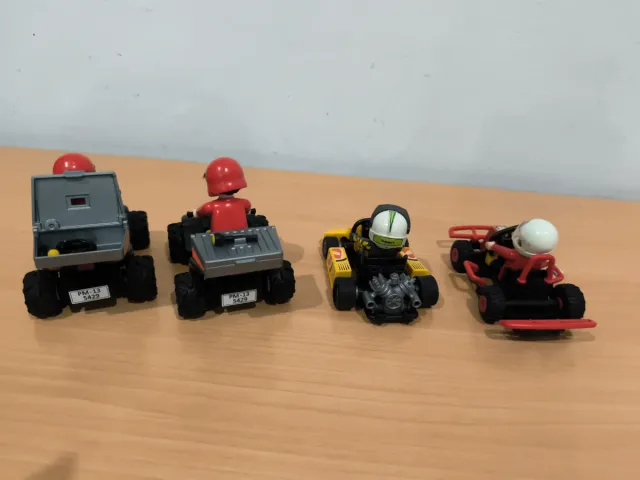 Lote Juguetes: 4 karts y quads