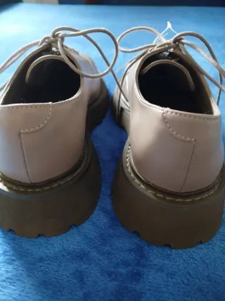 Scarpe uomo derby beige NUOVE