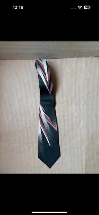 Cravatta vintage seta francese