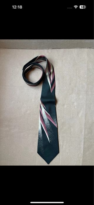 Cravatta vintage seta francese